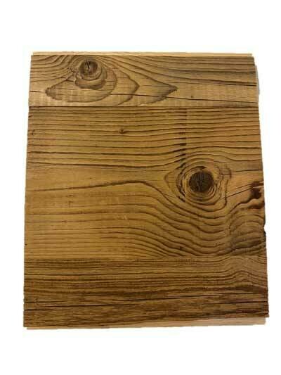 Old wood beads, brushed &amp; planed (WIDE GOODS)