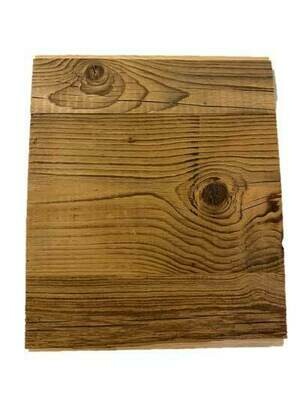 Old wood beads, brushed &amp; planed (WIDE GOODS)