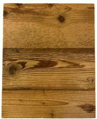 3-layer panel old wood brushed - HELL