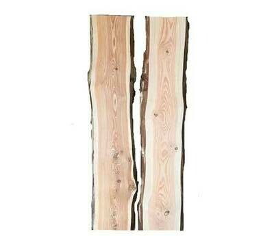 Rustic larch plank