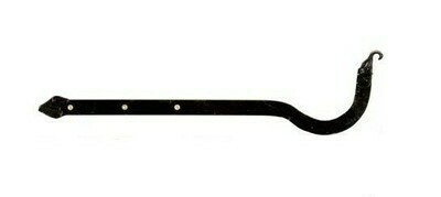 Hand-wrought iron hook