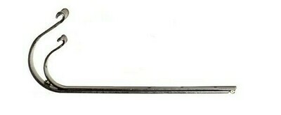 Hand-wrought iron hook