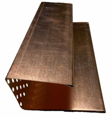 Copper ridge ventilation