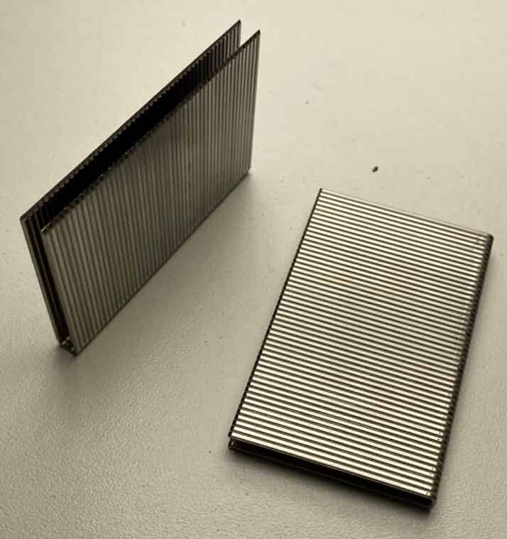 Stainless steel staples