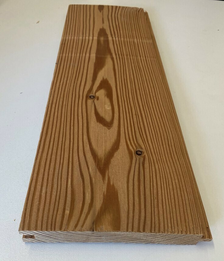 ​Steamed larch flooring