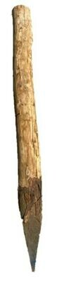 Round Chestnut ground pole - 2mt