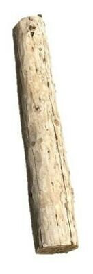 Larch round pole for wall