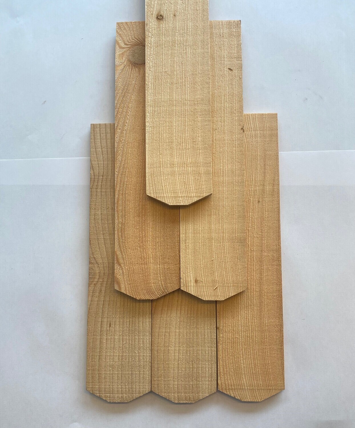 Lärchenholz-Schindel gesägt 30cm