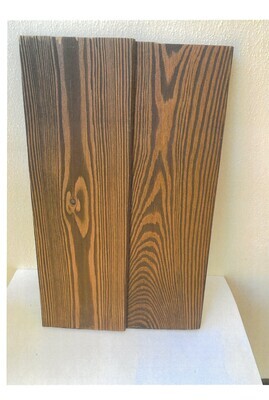Larch &quot;shingle&quot; cladding