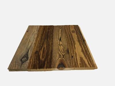 Old wood beads, brushed &amp; planed (light/dark)