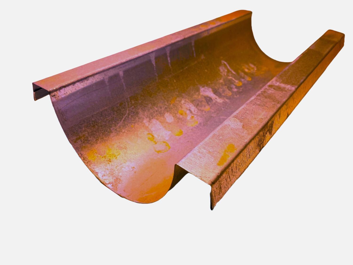 Coating for large gutter