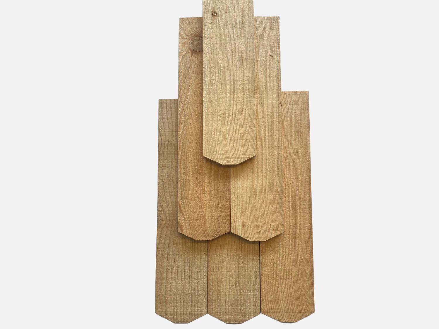 Larch wood shingle sawn 30cm