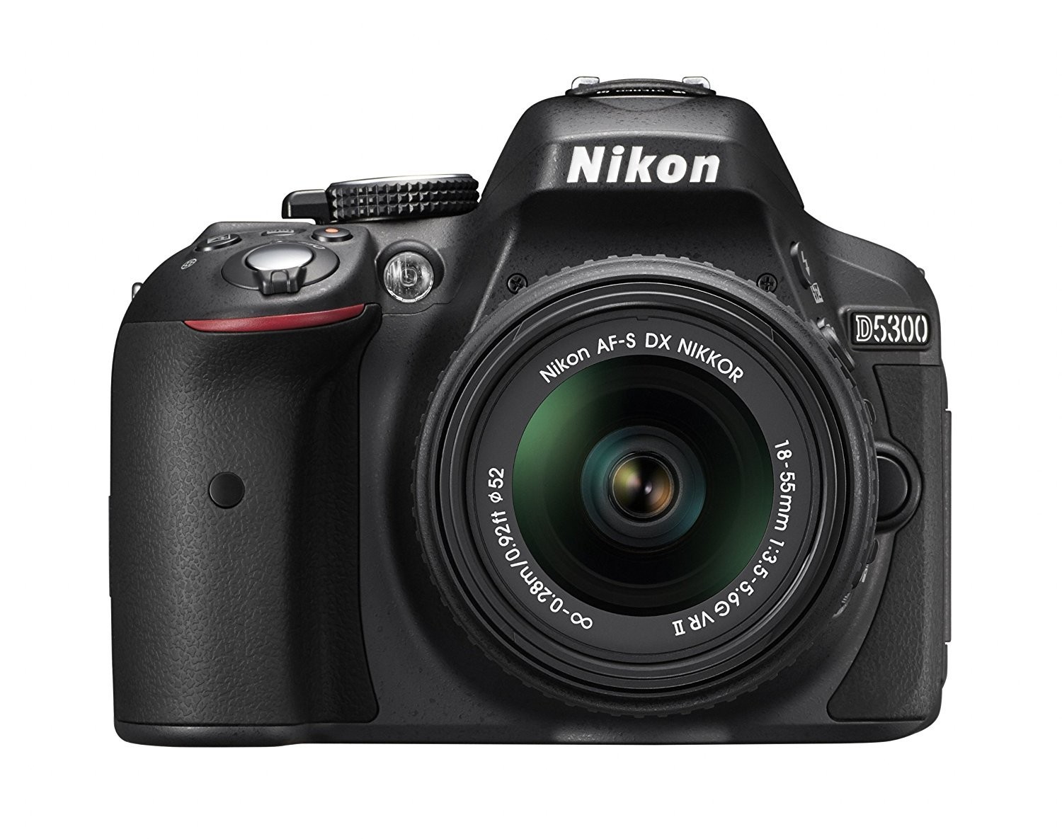 Nikon D5300 24.2 MP CMOS Digital SLR Camera with 18-55mm f/3.5-5.6G ED VR Auto Focus-S DX NIKKOR Zoom Lens