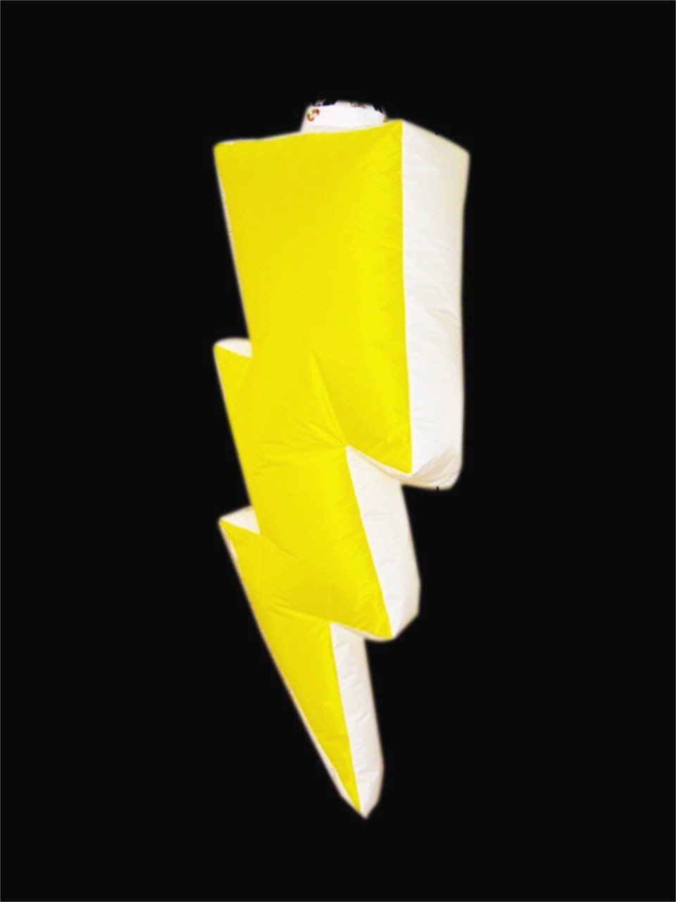 Hanging Inflatable Lightning Bolt 9ft/275cm x 4ft/122cm