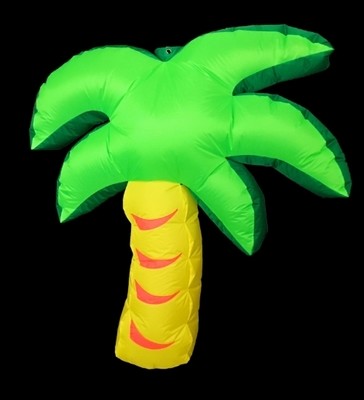 Hanging Inflatable Palm Tree Basic 4.2ft/128cm x 4.5ft/136cm