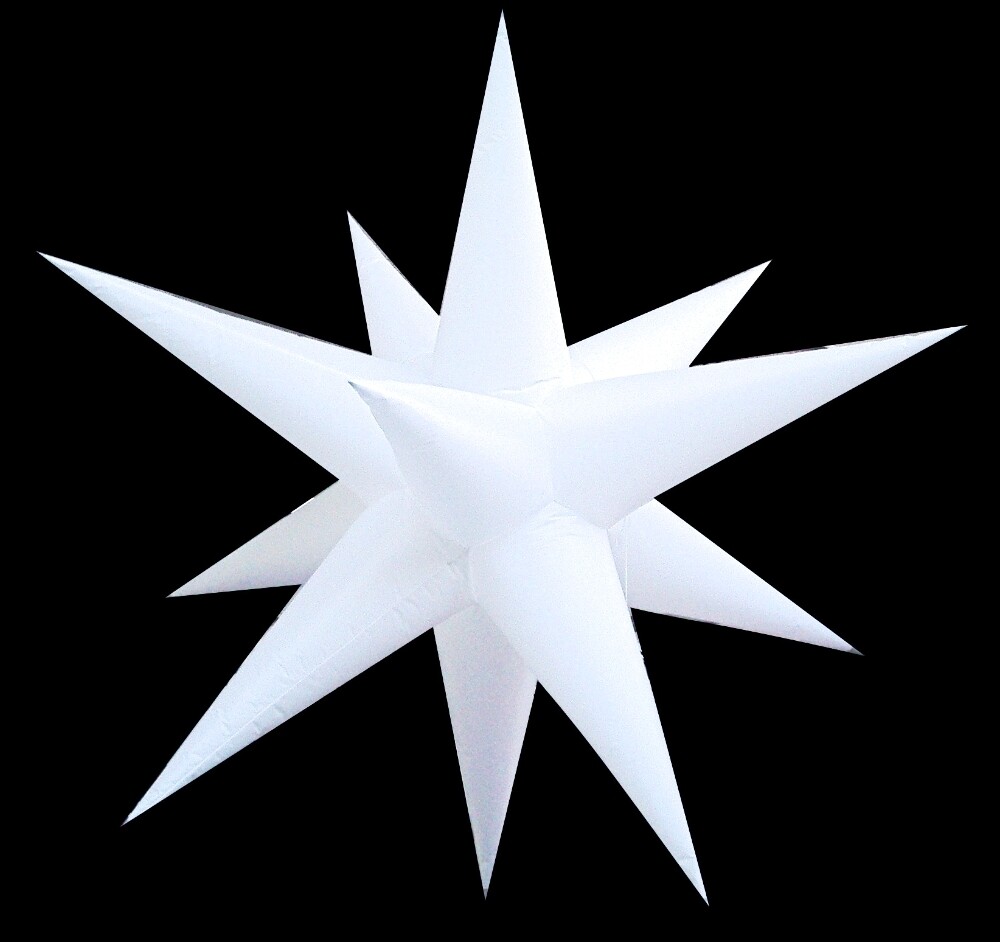 Hanging Inflatable Extra Spiky Star 7ft/214cm Diameter