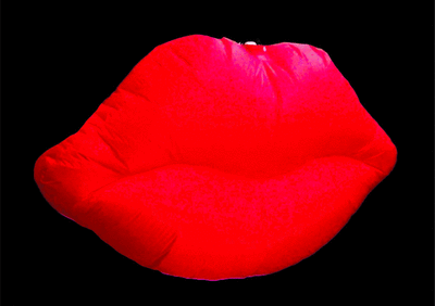 Hanging Inflatable Lips 5ft/152cm x 3ft/91cm
