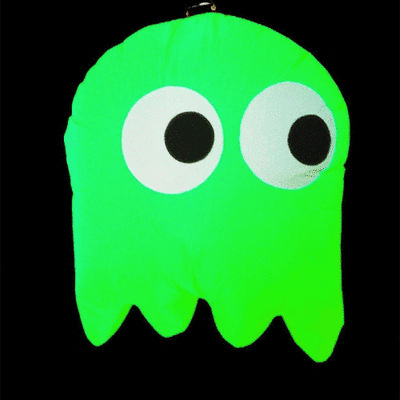 Hanging Inflatable Pac-Ghost 2.6ft/78cm x 3ft/91cm