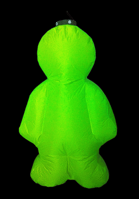 Hanging Inflatable Jelly Baby 2.4ft/74cm x 4ft/122cm