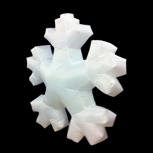Hanging Inflatable Snowflake 3.5ft/108cm x 3.5ft/108cm