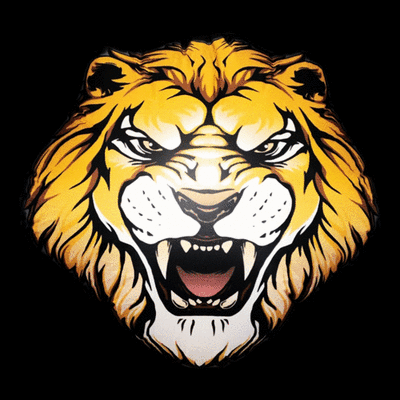 Hanging Inflatable Lion Head 5ft/152cm x 5ft/152cm