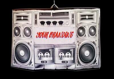 Hanging Inflatable Boombox 5.2ft/160cm x 3.5ft/108cm