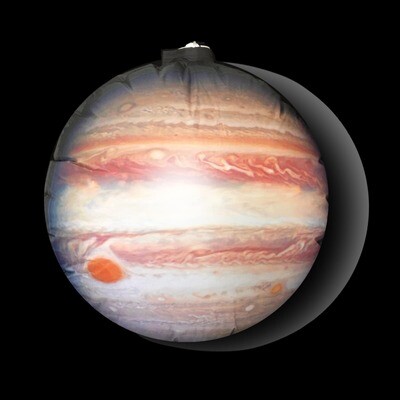 Hanging Inflatable Planet Jupiter 2.5ft/75cm x 2.5ft/75cm high