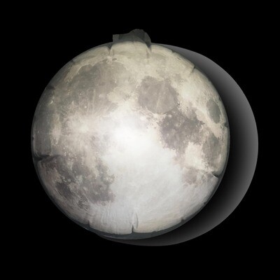 Hanging Inflatable Full Moon 3.5ft/108cm x 3.5ft/108cm high
