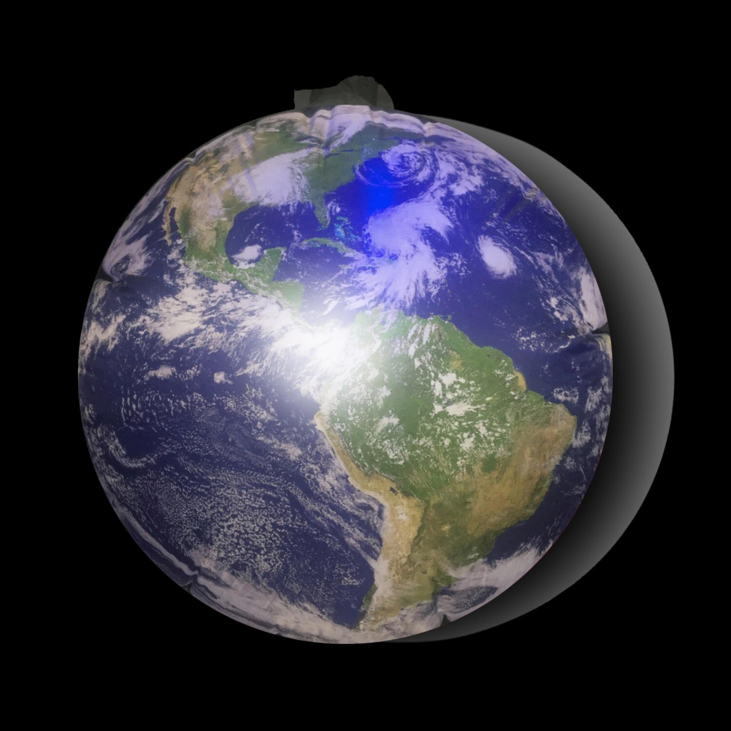 Hanging Inflatable Planet Earth 3ft/91cm x 3ft/91cm high