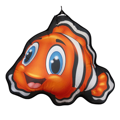 Hanging Inflatable &#39;Clown Fish&#39; 3ft⁄91cm x 2.5ft⁄75cm