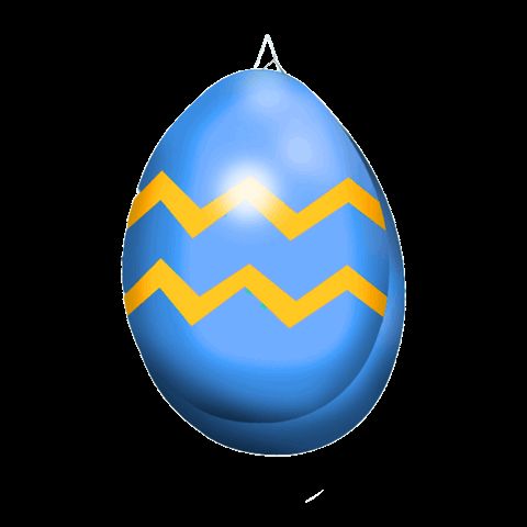 Hanging custom Easter Egg page 1 Inflatable (size 2)122cm/4ft w x 161cm/5.3ft h. Image on BOTH sides. Colours Blue back &amp; Orange detail.Includes Fan unit, 10m power cable, Colour LED Bluetooth