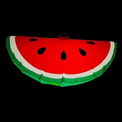 Hanging Cut-Out printed 'WATERMELON' Inflatable 161cm/5.3ft L x 75cm/2.5ft h Print on BOTH sides