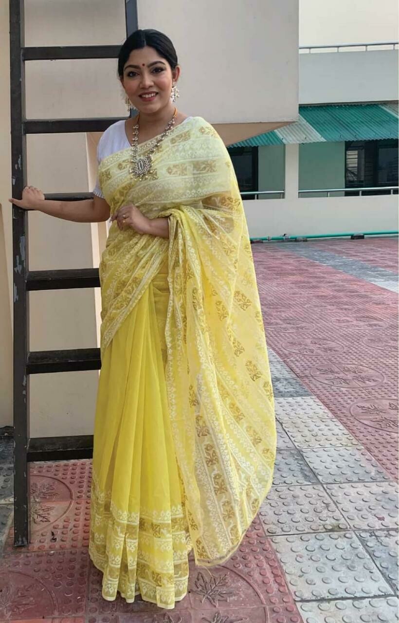 Yellow Half Silk Saree Store Desi Fashion Yellow Half Silk Saree Store Desi Fashion