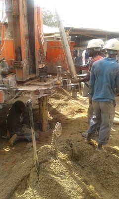 A job carried out at Apo Abuja, Borehole consultant contact 08035963947,07033186346