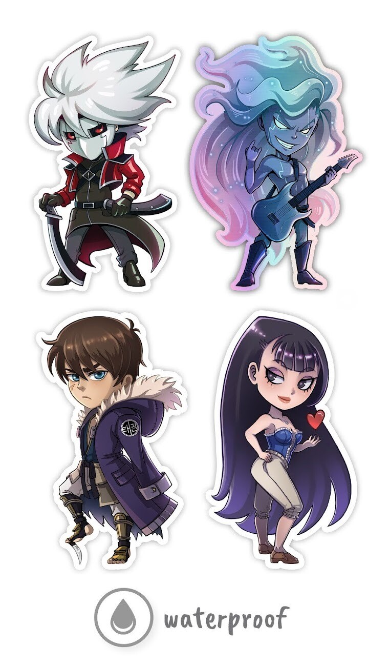 Sticker Set (4 pcs)