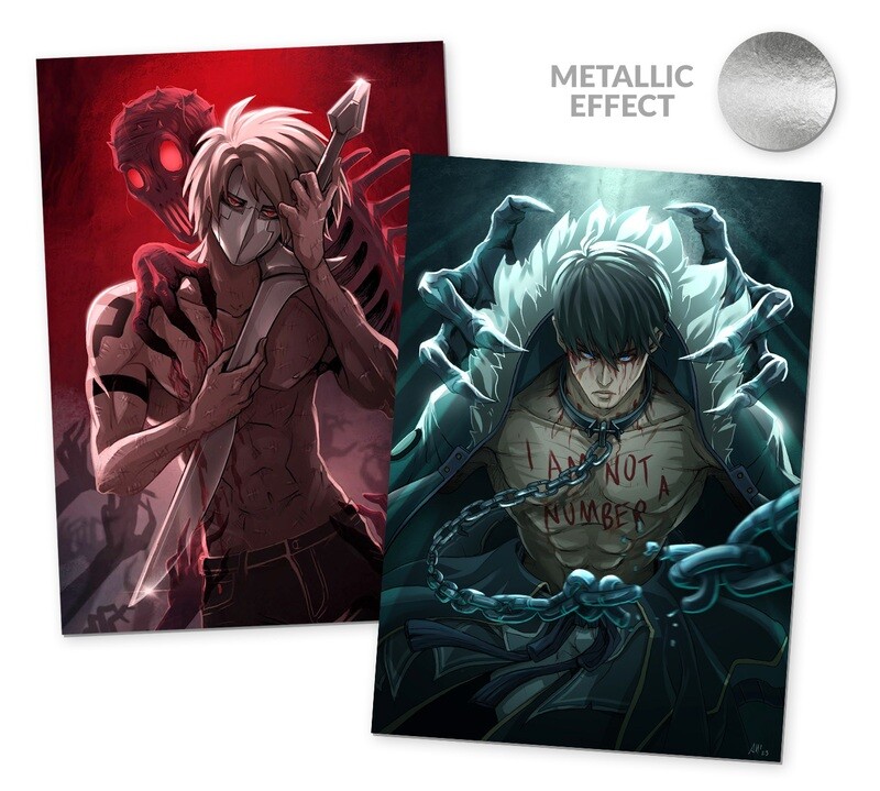 Metallic Prints DIN A5 (2 pcs)