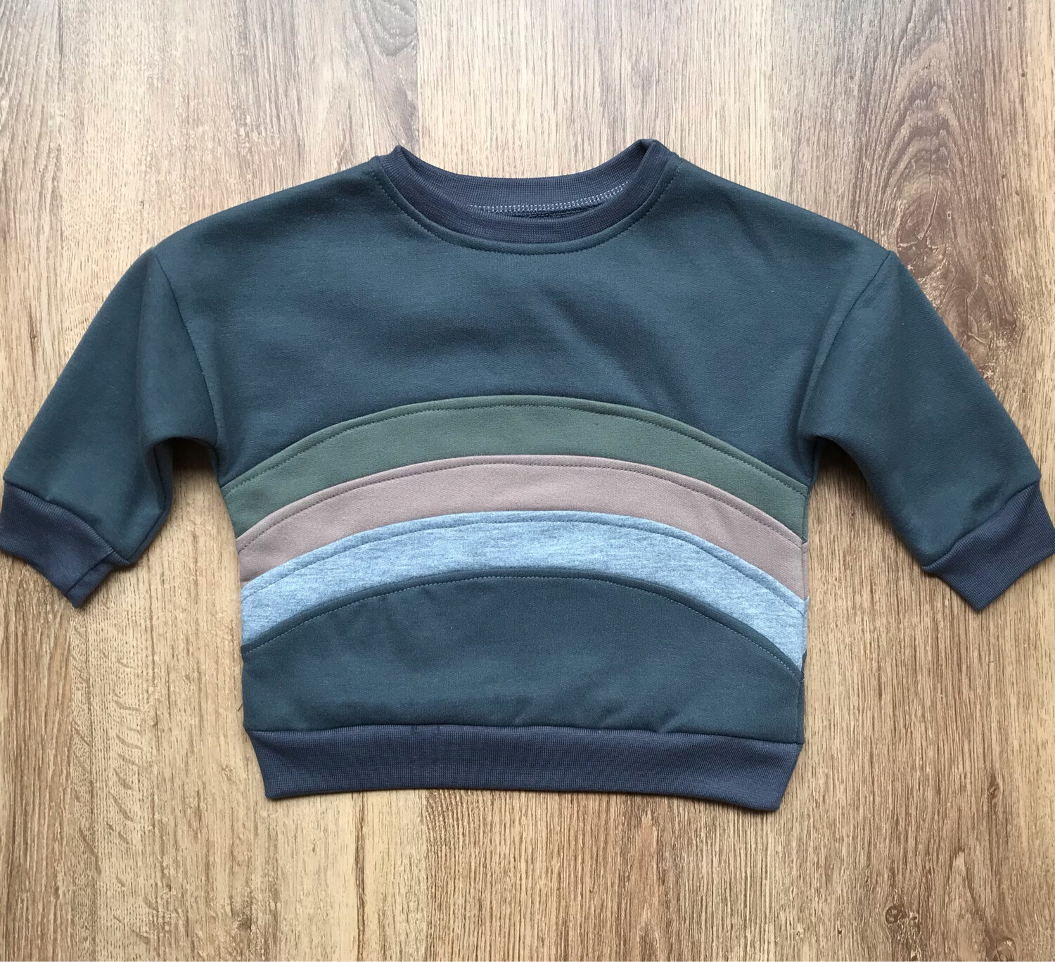 Rainbow Dolman Sweater