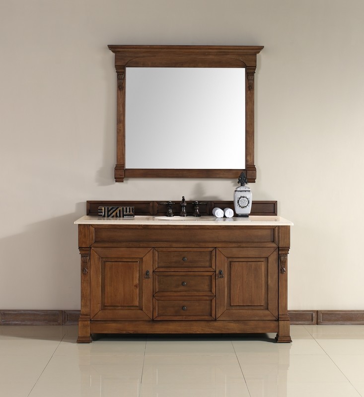Badmöbel Landhausstil Waschtisch Bonn 152 cm Karamell