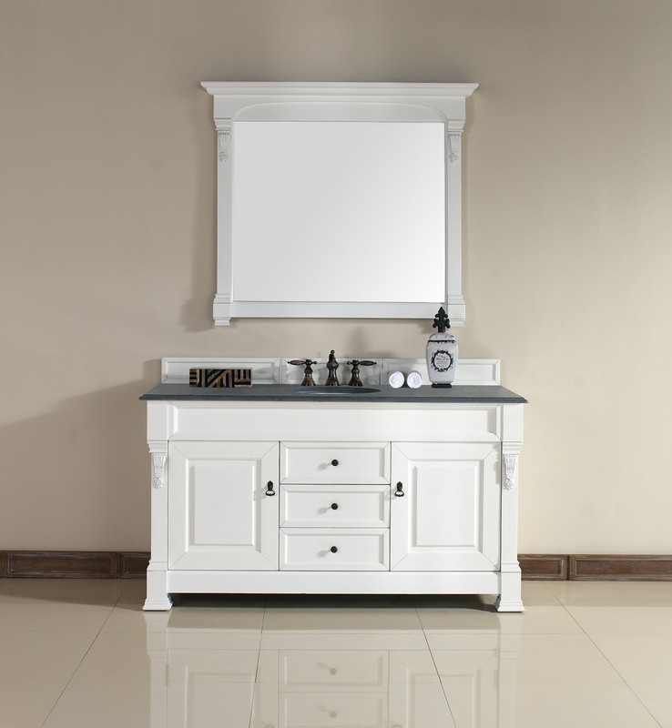Badmöbel Landhausstil Waschtisch Bonn 152 cm Weiß
