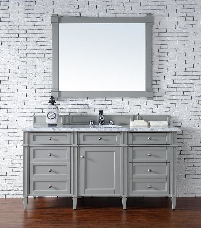 Badmöbel Landhausstil Waschtisch Roma 152 cm Grau