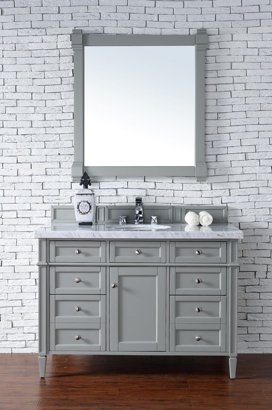 Badmöbel Landhausstil Waschtisch Roma 122 cm  Grau