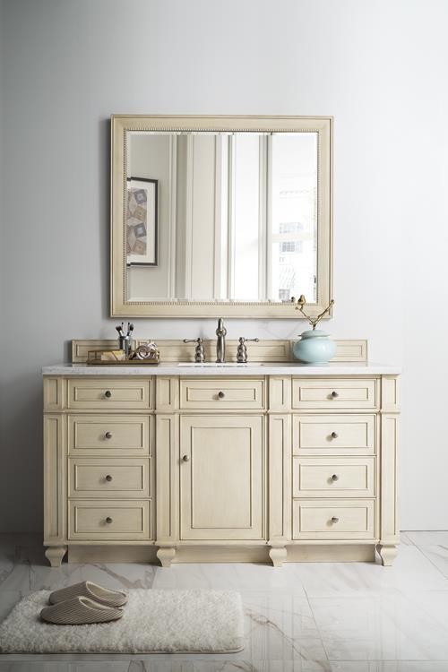 Badmöbel Landhausstil Waschtisch Pisa 152 cm Creme