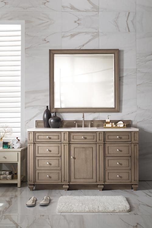 Badmöbel Landhausstil Waschtisch Pisa 152 cm Milchkaffee