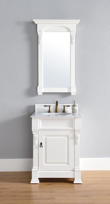 Badmöbel Landhausstil Waschtisch Bonn 70 cm Weiß