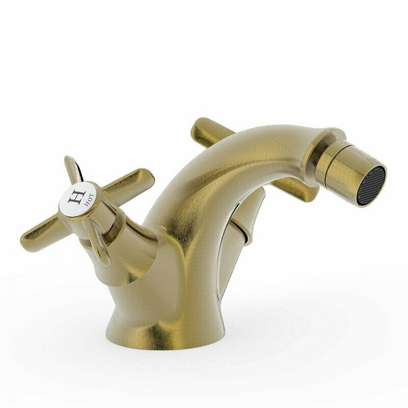 CLASIC Bidetbatterie Altmessing