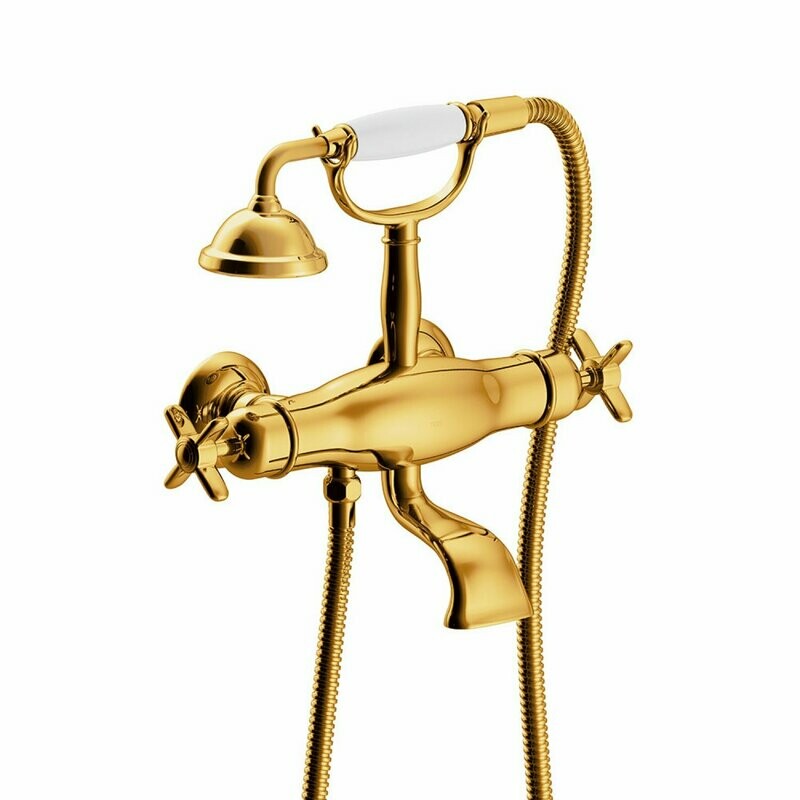 CLASIC Thermostat Wannenbatterie Gold