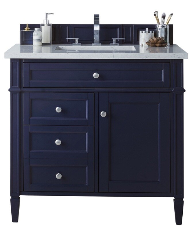 Badmöbel Landhausstil Waschtisch Roma 100cm Blau