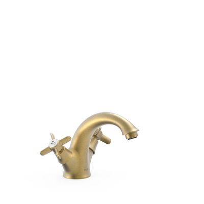 CLASIC Waschtischbatterie Matt Altmessing