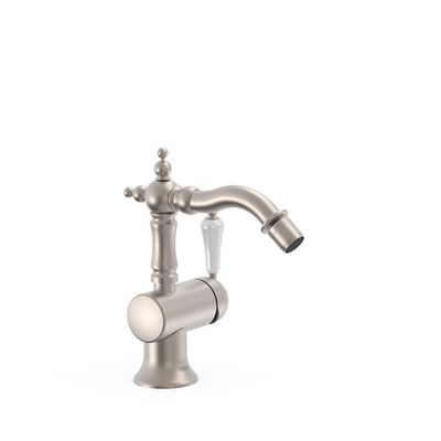 CLASIC Einhebel Bidetmischer Edelstahloptik