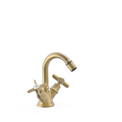 CLASIC Bidetbatterie Matt Altmessing